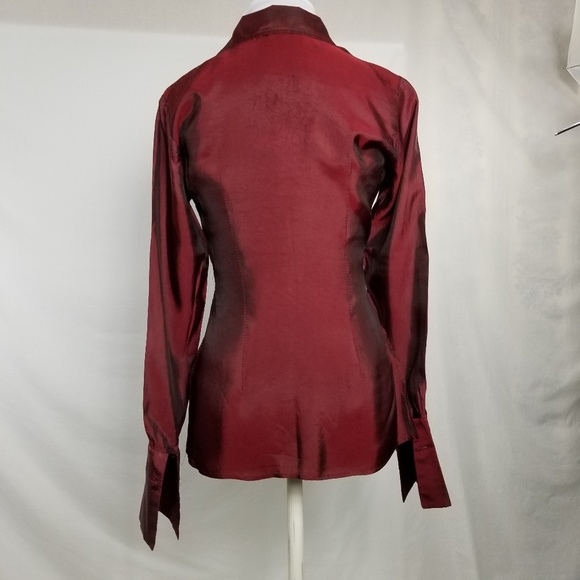 90s Goth Made in USA Iridescent Small Vintage - Picture 4 of 7